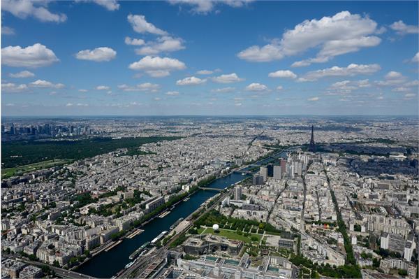 پرواز آزمایشی برای تست پخش زنده در طول پاریس 2024