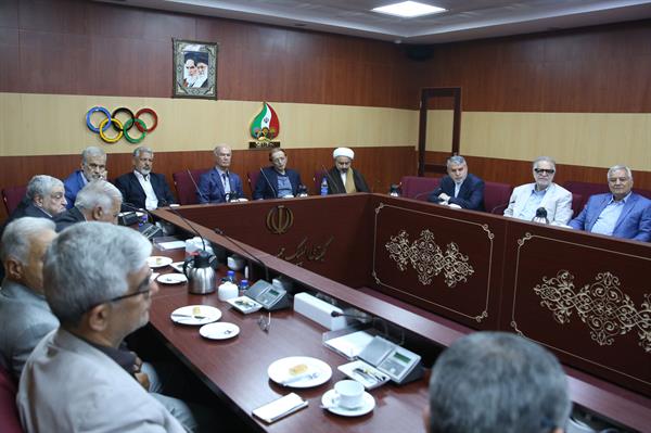 بازدید روساء و دبیران کل کمیته ملی المپیک از موزه ملی ورزش، المپیک و پارالمپیک 20