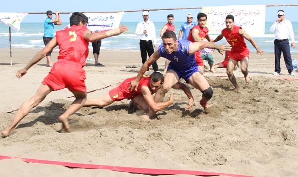 چابهار میزبان ساحلی بازان کبدی