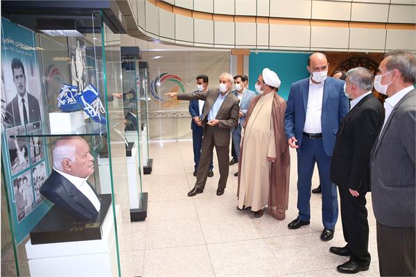 بازدید رییس سازمان بازرسی کل کشور از موزه ملی ورزش،المپیک و پارالمپیک 19