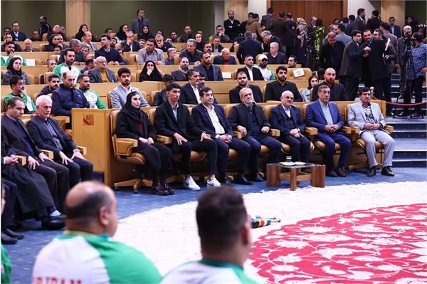 آیین تجلیل از قهرمانان المپیک و پارالمپیک پاریس 42