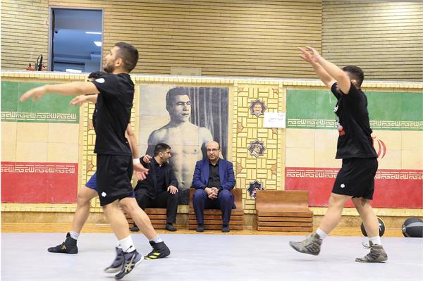 بازدید دبیرکل کمیته ملی المپیک از اردو کشتی آزاد و فرنگی- 21