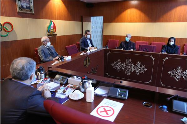 جلسات سرپرست کاروان المپیک توکیو با فدراسیون های تنیس روی میز 3