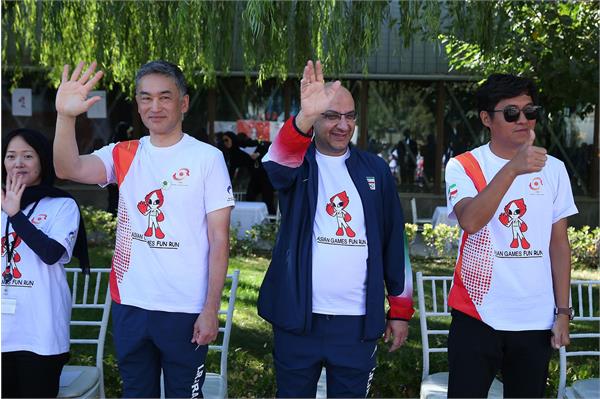 مراسم FUN RUN بازی های آسیایی ناگویا-آیچی در تهران 48