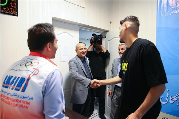 بازدید دبیرکل کمیته ملی المپیک از معاینات پزشکی کاروان اعزامی به بازی های آسیایی هانگژو 7