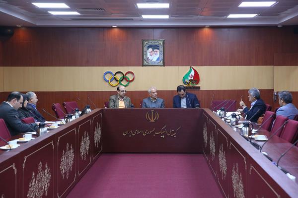 جلسه کادر سرپرستی المپیک توکیو با فدراسیون های پزشکی و والیبال 1