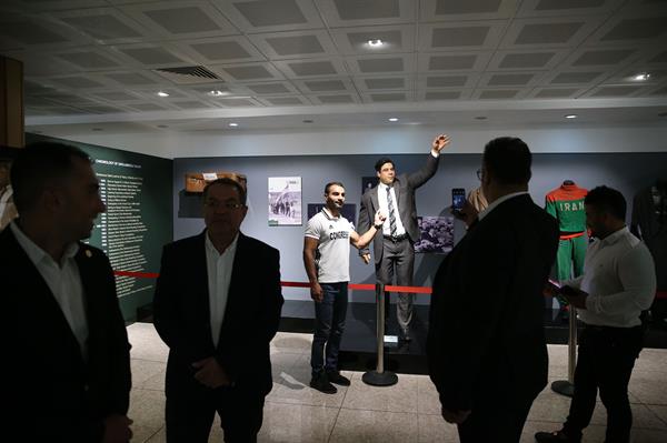 مراسم اهدا کاپ افتخارآفرینان ورزش راگبی و بازدید از موزه ملی ورزش،المپیک و پارالمپیک 26