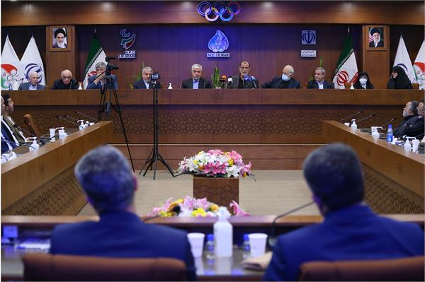 آیین تکریم و معارفه ریاست کمیته ملی المپیک 48