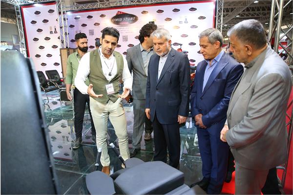 جضور رییس کمیته ملی المپیک در نمایشگاه تجهیزات ورزشی 5