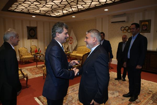 دیدار ریاست کمیته ملی المپیک با سفیر ترکیه در ایران 10