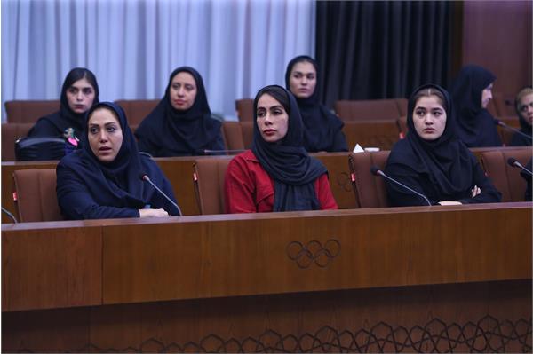 مراسم افتتاحیه سالن ورزشی برتر بانوان 20