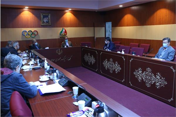 جلسه هیئت رییسه فدراسیون سوارکاری 1