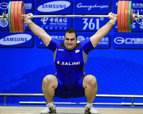 Iranian Hercules sets new record