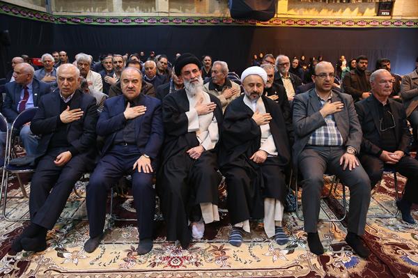 مراسم عزاداری جامعه ورزش کشور بمناسبت ده فاطمیه(س) 17