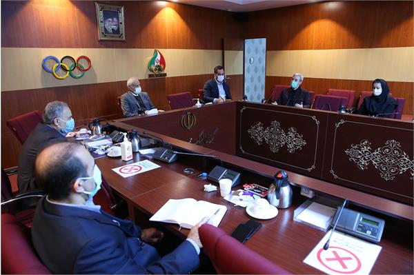 جلسات سرپرست کاروان المپیک توکیو با فدراسیون های تنیس روی میز 2