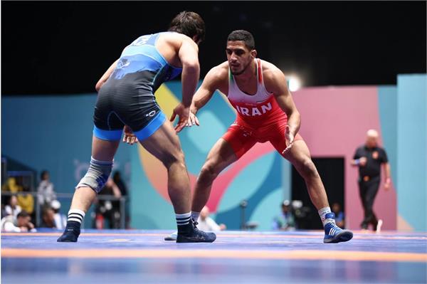بازی های کشورهای اسلامی ریاض؛ عموزاد: برای مردمم می‌جنگم/ تاکنون با رقیب فینالم کشتی نگرفته‌ام