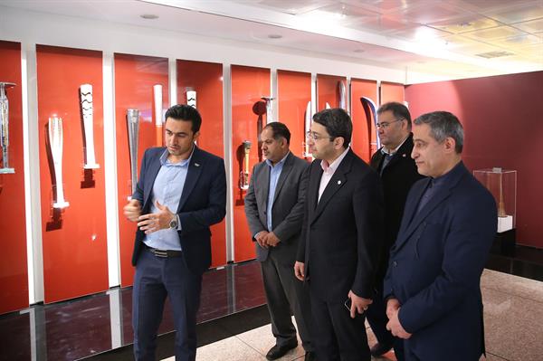 بازدید ریاست سازمان بهزیستی از موزه ملی ورزش، المپیک و پارالمپیک 16