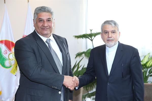 دیدار مسئولین کمیته ملی المپیک با وزیر ورزش آذربایجان 26