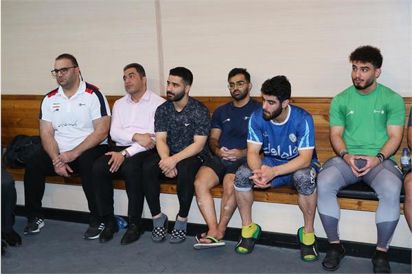 بازدید دبیرکل کمیته ملی المپیک از اردو وزنه برداری  12