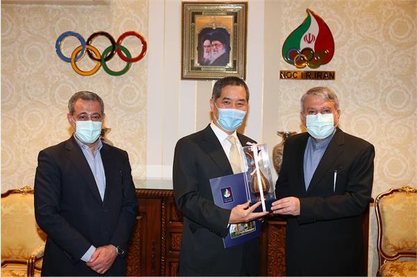 دیدار ریاست کمیته ملی المپیک با سفیر ژاپن در ایران 10