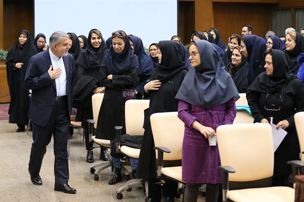 نشست ماهیانه مسوولان کمیته ملی المپیک با کارمندان کمیته ملی المپیک 2