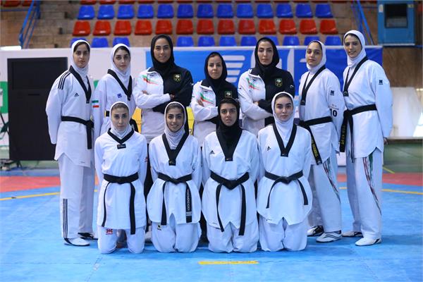 ترکیب تیم ملی تکواندو بانوان جهت حضور در رقابت های قهرمانی جهان مشخص شد