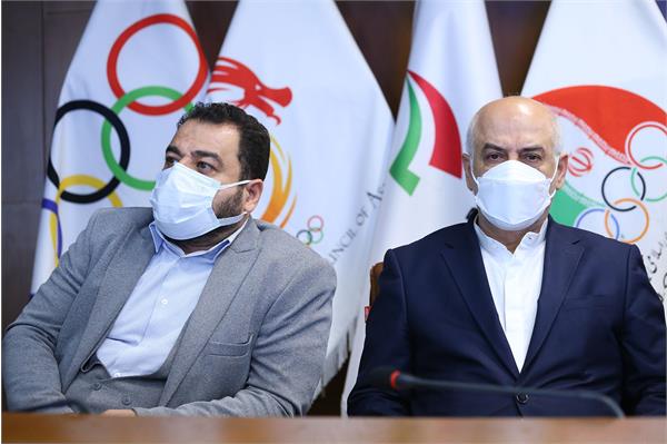 نشست صمیمی ریاست کمیته المپیک با پرسنل کمیته 16