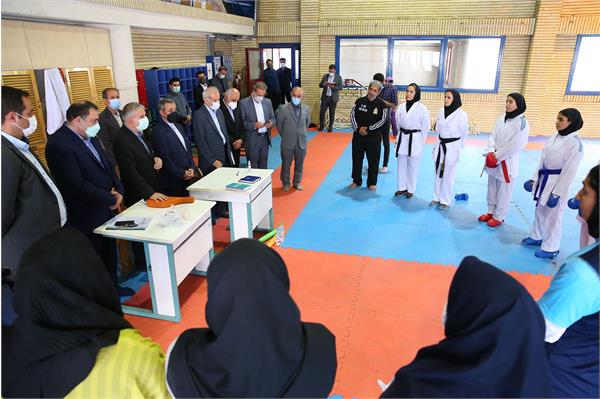 بازدید مسولان کمیته ملی المپیک از اردو تیم ملی کاراته بانوان 9