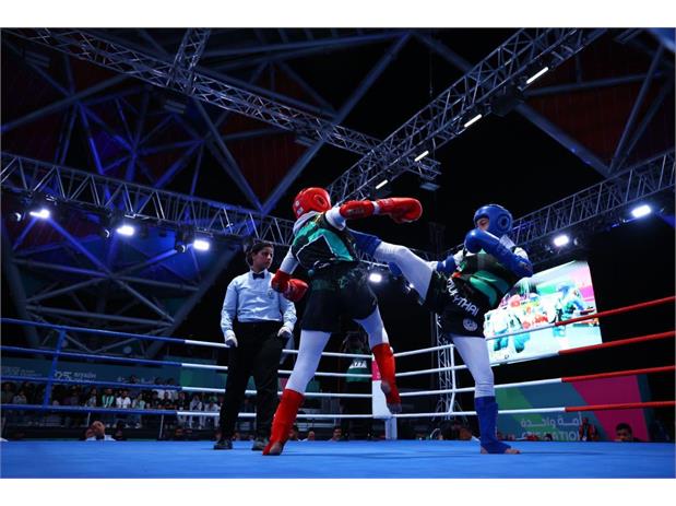 بازی های کشورهای اسلامی ریاض؛ فرشته حسن‌زاده در فینال موی‌تای نقره ای شد