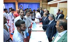 بازدید مسوولان ورزش کشور از اردو تیم های ملی کاراته، دوومیدانی و تکواندو 2