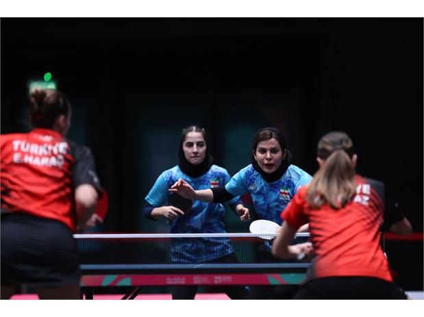 بازی های کشورهای اسلامی ریاض؛ قهرمانی تیم ملی دوبل تنیس روی میز بانوان  ایران