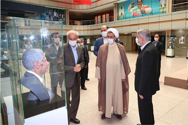 بازدید رییس سازمان بازرسی کل کشور از موزه ملی ورزش،المپیک و پارالمپیک 18