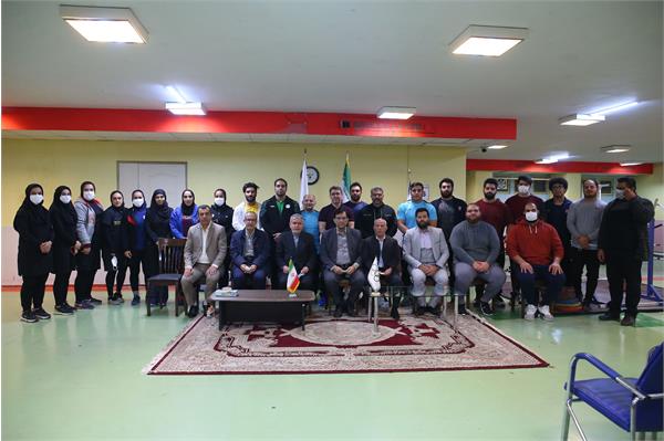 بازدید ریاست کمیته ملی المپیک از اردو تیم ملی قایقرانی و وزنه برداری 21