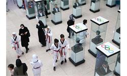 بازدید مسولان و ورزشکاران تکواندو استان تهران از موزه ملی ورزش، المپیک و پارالمپیک 2
