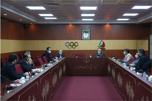 جلسه کادر سرپرستی المپیک توکیو با فدراسیون های تیروکمان و بوکس 10
