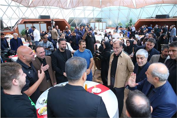 مراسم بدرقه کاروان ورزشی اعزامی به بازی های المپیک پاریس و امضا تفاهم نامه ورزشی با آستان قدس رضوی 48