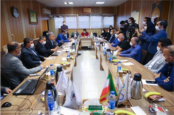 دیدار مسئولین کمیته ملی المپیک از فدراسیون های جودو، تیرو کمان و جانبازان و معلولین 17