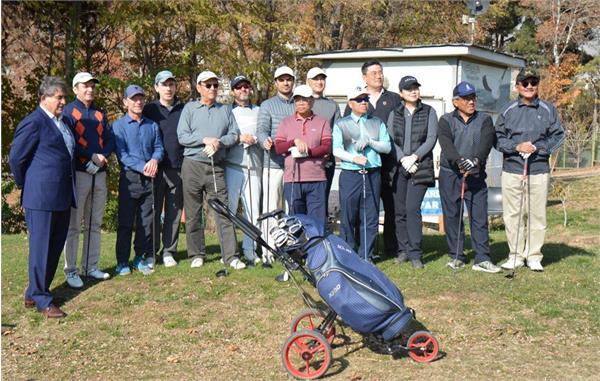 NOC Sec-Gen Represents in Foreign Ambassadors Golf Game Closing Ceremony