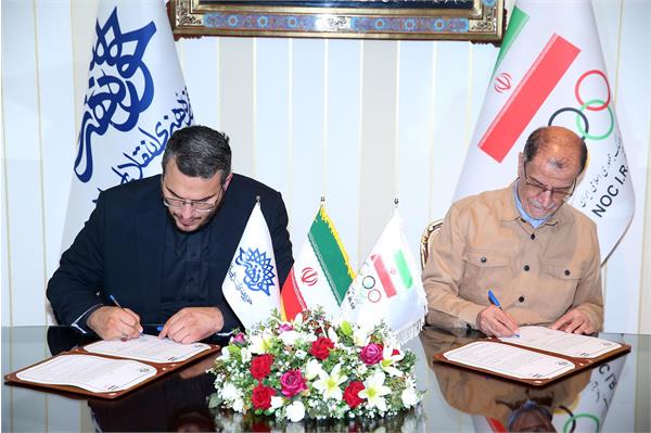 امضای تفاهم نامه همکاری با حوزه هنری انقلاب اسلامی 6