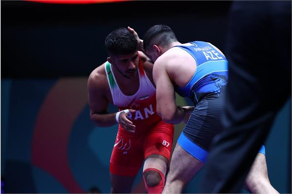 بازی های کشورهای اسلامی ریاض؛ فرخی حریف آذربایجانی را مغلوب کرد