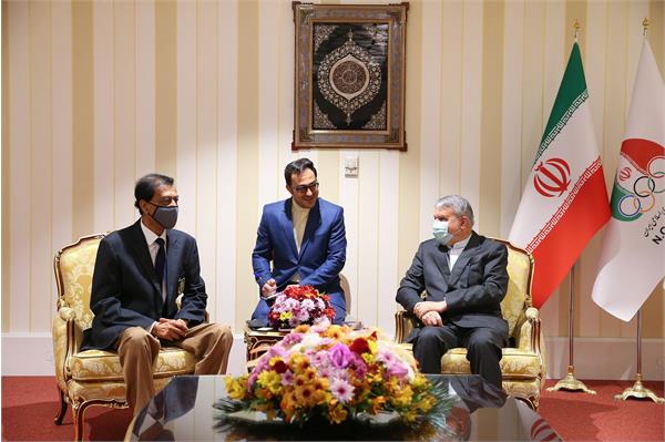 دیدار با رییس کنفدراسیون سپک تاکرا آسیا 12