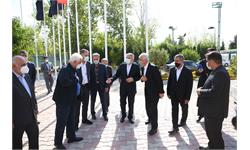 بازدید وزیر ورزش و جوانان از آکادمی ملی المپیک و افتتاح سالن فانکشنال 10