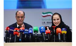 کنفرانس مطبوعاتی عضویت ثریا آقایی در کمیته بین المللی المپیک 2
