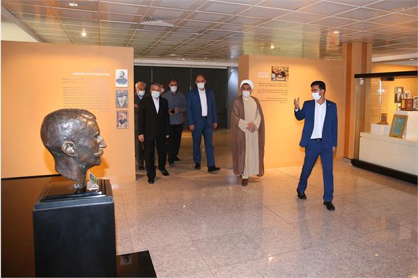 بازدید رییس سازمان بازرسی کل کشور از موزه ملی ورزش،المپیک و پارالمپیک 13