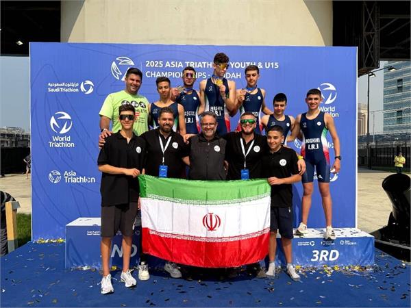 Historic Podium Sweep for Iran at 2025 Asian Youth Triathlon Championships