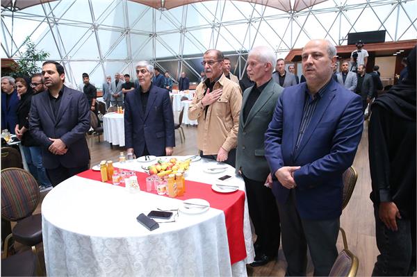 مراسم بدرقه کاروان ورزشی اعزامی به بازی های المپیک پاریس و امضا تفاهم نامه ورزشی با آستان قدس رضوی 46