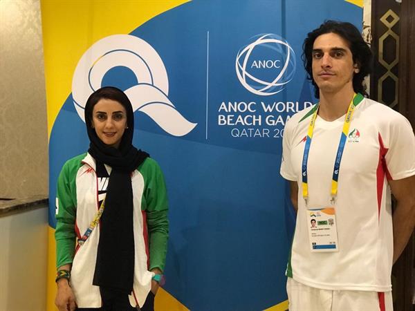 نخستین دوره بازیهای جهانی ساحلی_قطر؛دو سنگ نورد کشورمان از راه یابی به دور بعد باز ماندند