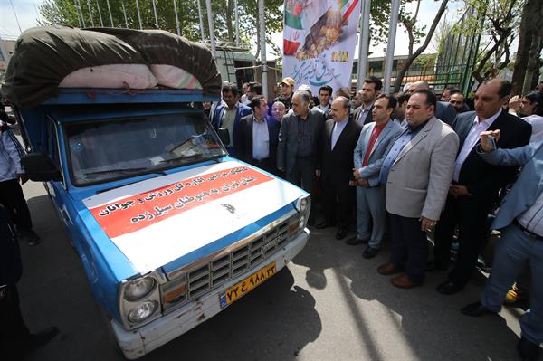 گلریزان جامعه ورزش و جوانان برای کمک به هموطنان سیل زده 11