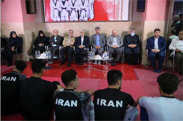 بازدید مسولان ورزش کشور از اردو تیم ملی تکواندو 8