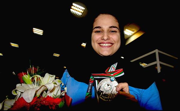 حضور نجمه خدمتی در دومین دوره بازی های المپیک نوجوانان